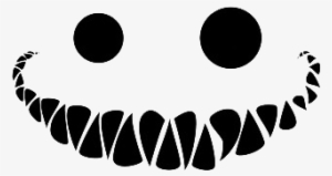 Cheshire Cat Smile Png - We Are All Mad Here Wall #4375247