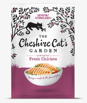 Cheshire Cat's Garden Chicken And Salmon Cat Pouch #4375860