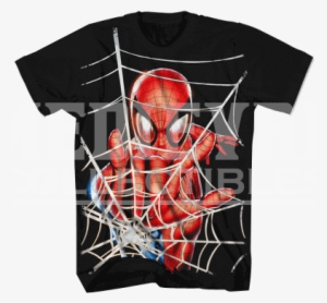 Spider Man Jumbo Web Kids T Shirt #4376458