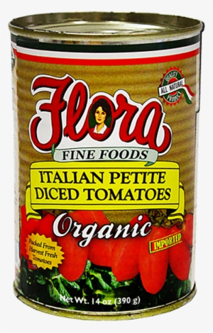 Italian Petite Diced Organic Tomatoes - Flora Fine Foods Lupini Beans - 24.3 Fl Oz #4376603