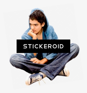 Sitting Girl Man - Sitting #4376685