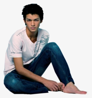 Young Man Free Png Image - Sitting #4376799