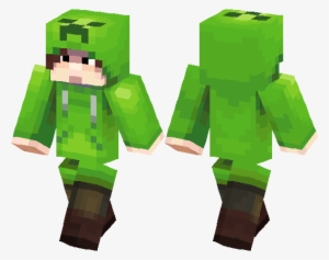 Creeper Skin Png Clip Freeuse Library - Skin De Creeper Minecraft #4377058