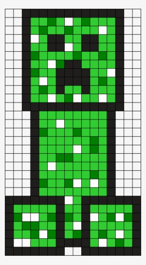 Creeper Perler Bead Pattern / Bead Sprite - Perler Minecraft - Free ...