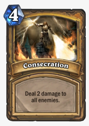 General Strategy - Consecration Card Hearthstone #4377702