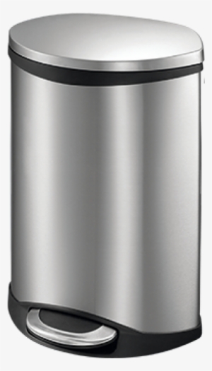 Eko Hands-free Shell Step-on Stainless Steel Trash #4378078