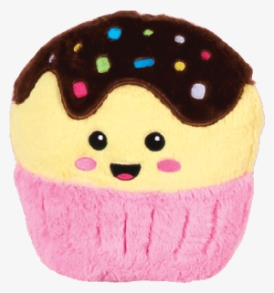 Happy Cupcake Scented Furry Pillow - Cupcake #4379939