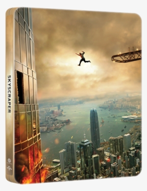 Johnson Has Found His Way As One Of The Biggest Action-heroes - Skyscraper Steelbook #4379992