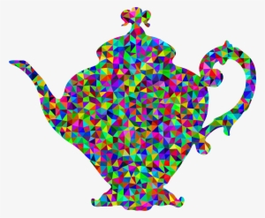 This Free Icons Png Design Of Prismatic Low Poly Vintage - Чайник Вектор Пнг #4380928