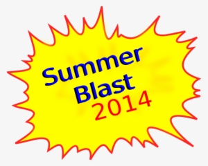 Summer Blast 2014 Clip Art - Burst Clip Art #4381139