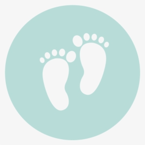 Abc Logo Icon Feet - Footprint Silhouette #4381571