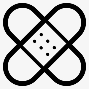 Band Aids Sticking Plaster Wound Adhesive Bandage Comments - Bandage Black Png #4381716