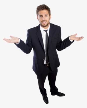 Confused Businessman Png - Confused Person Png #4382097