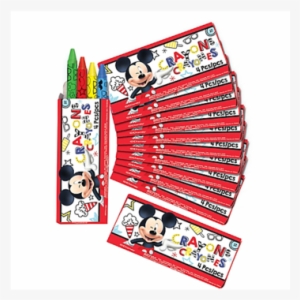 Mickey Mouse On The Go Mini Boxes Of Crayons - Mickey Mouse #4382746