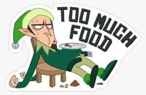 Too Much Food Elf - Food #4383381