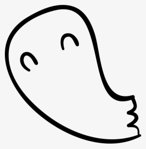 Halloween Sleeping Ghost Outline Comments - Contorno De Fantasma #4383629