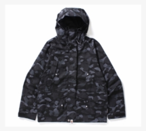 Bape Dot Camo Snowboard Jacket "black" - Hood #4383966