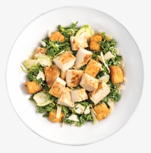 Kale Caesar Salad - Chicken Caesar Salad Png #4384027