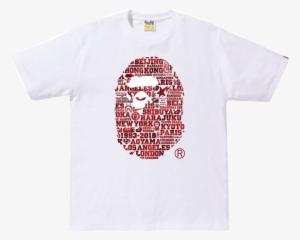 A Bathing Ape Xxv Cities Camo Ape Head Tee - Bape Xxv Cities Camo Ape Head Tee #4384074