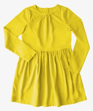 The Long Sleeve Dress Sunshine P - Kids Clothes Png #4384183