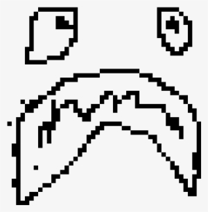 Bape Shark - Line Art #4384244