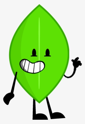 Leafy's Pose - Bfdi Leafy - Free Transparent PNG Download - PNGkey