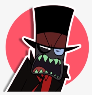 Tumblr - Black Hat Villainous Icon - Free Transparent PNG Download - PNGkey