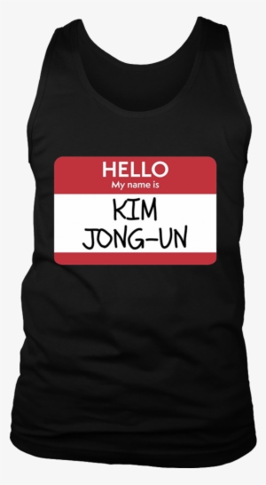Hello My Name Is Kim Jong-un" Funny Halloween - Shirt #4384412