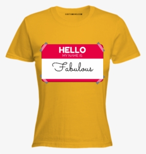 Hello My Name - T Shirt Print #4384485