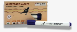 Whiteboard Marker Bullet Point Blue 12-pack - Black Cat #4384554