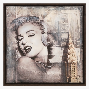 Image For 26x26" Marylin Painting From Economax - Gb Marilyn Monroe Pink Lips Mini Poster 40x50cm #4385378