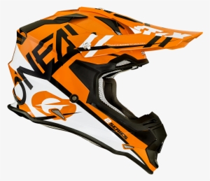 2 Series Spyde - O'neal Series 2 Rl Spyder Mx Helmet Orange & White #4385793