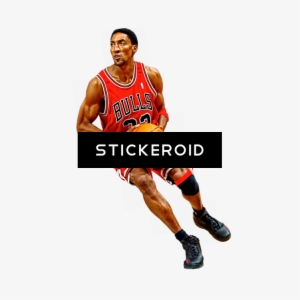 Michael Jordan Basketball - Scottie Pippen Chicago Bulls Nba Fathead Real.big Wall #4385833