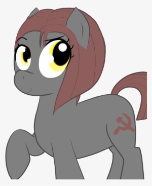 Communism, Female, Hammer And Sickle, Happy, Looking - Cartoon #4387057