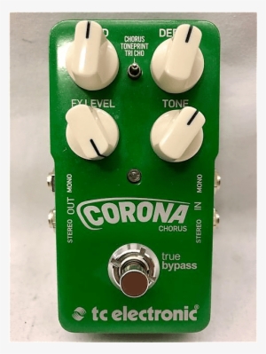 Tc Electronic Corona Stereo Chorus - Tc Electronic Corona Chorus Guitar Effects Pedal #4387107