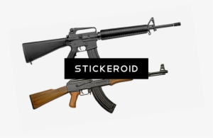 M Assault Rifle - M16a2 Vs Ak 47 #4388641