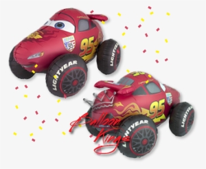 Cars Lightning Mcqueen Airwalker - Lightning Mcqueen Airwalker Balloon #4388852