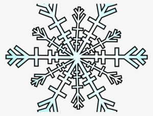 Winter Snow Clipart Border - Snowflake Clipart #4390150