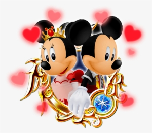 Mickey & Minnie Vd Ver - Mickey And Minnie Kingdom Hearts #4390862