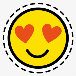 In Love Emoji Patch - You Are Awesome Badge #4391133