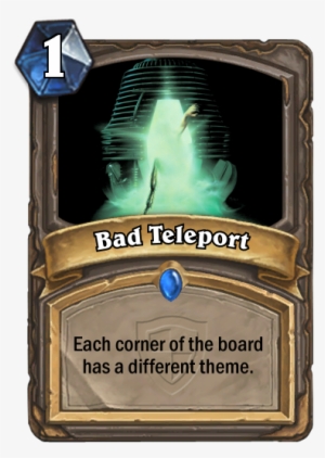 In Other Words, One Corner May Have The Blackrock Mountain - Hearthstone Card Design #4394158