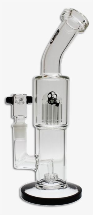 Bio Hazard Duel Perc Waterpipe / Dab Rig - Gas Pump #4394400