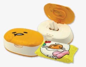 Buy Any 2 Colour Carton Free 1 Gudetama Wet Wipes Dispenser - Sanrio Gudetama Wet Tissue - 80pcs #4394490