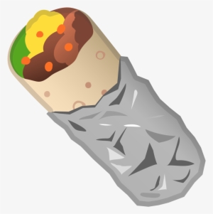 Download Svg Download Png - Burrito Png Icon #4394600