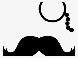 Moustache Clipart Monocle - Mostacho Png #4394793