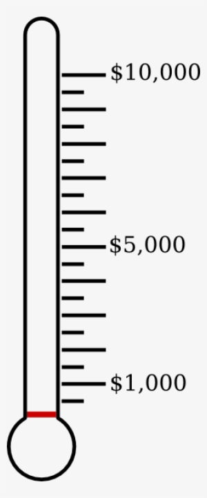 Small - $10 000 Thermometer #4395645