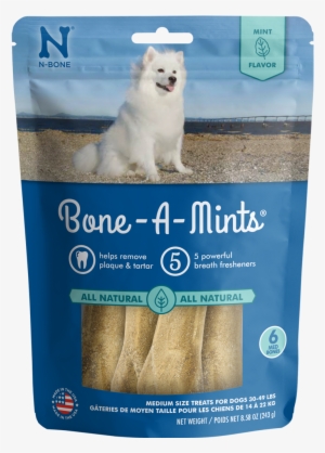 N Bone Bone A Mints Dental Dog Treats - Bone A Mint No Wheat Small #4396154