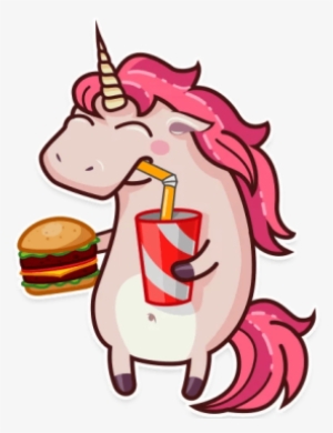 Fattly Fatter Unicorn - Printable Unicorn Stickers #4396421