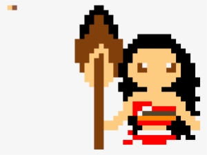 Moana - Pixel Art Cartoon Characters #4396452