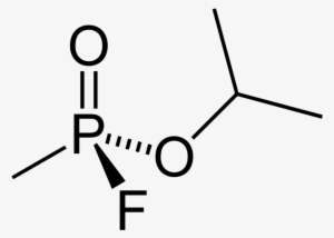 It Burns - Sarin Gas Chemical Structure #4396453